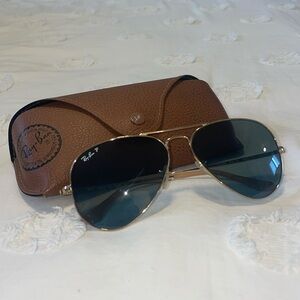 Polarized Women’s Ray-Ban Aviators